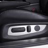 Car Seat Adjustment Panel Decor Trim Cover Stainless Steel Frame For Honda Accord 11th  2024 Auto Interior Accessories