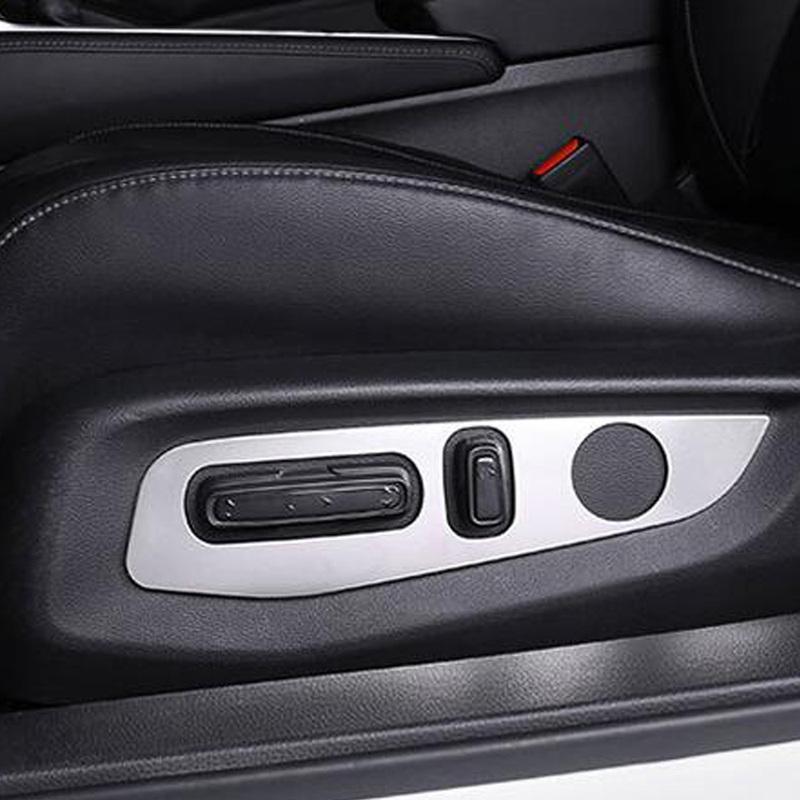 Car Seat Adjustment Panel Decor Trim Cover Stainless Steel Frame For Honda Accord 11th  2024 Auto Interior Accessories