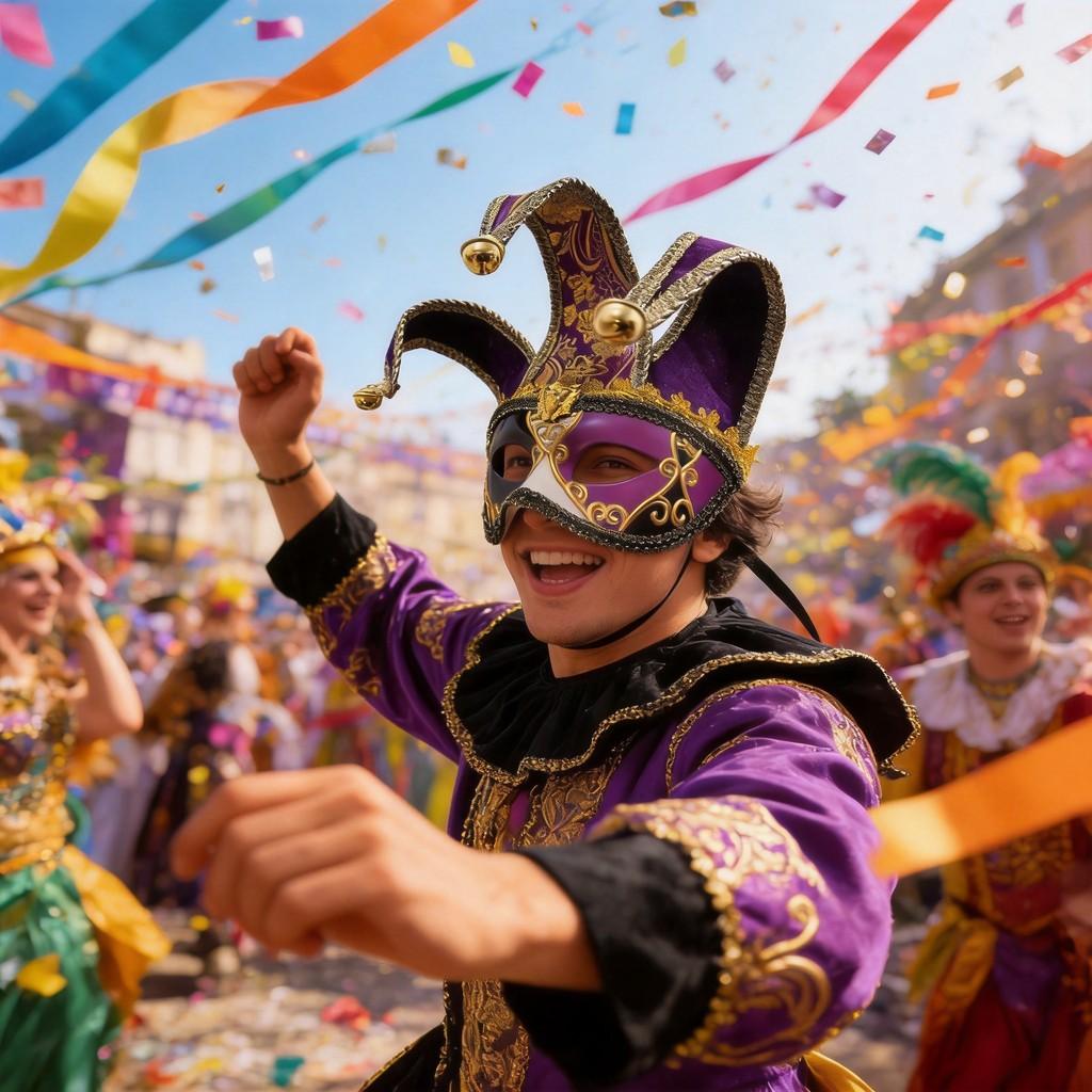 Maschera Veneziana Italiana Per Uomo Con Stile Nobile Per Le Celebrazioni Di Halloween E Carnevale