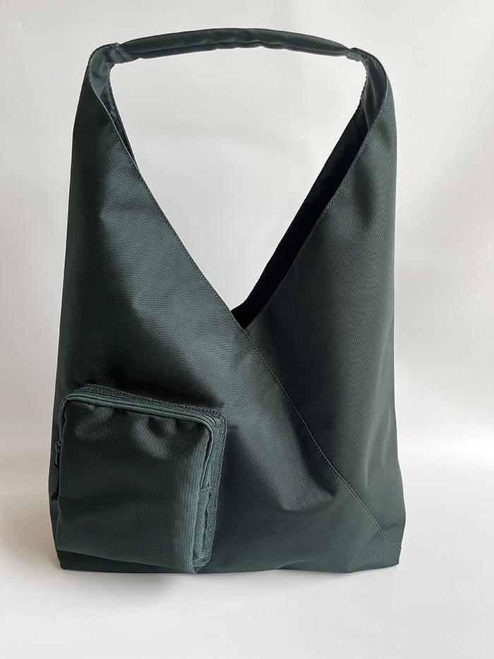 

MUJI Черная Легкая Большая Сумка-Кроссбоди через Плечо для Женщин и Мужчин