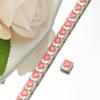 2024 DIY Personalized Shiny Classic Burger Coffee Beverage 304 Stainless Steel Italian Charm Bracelet Link 9mm * 10mm Module