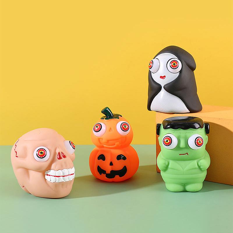 

Сенсорные игрушки Хэллоуин Сногсшибательная игрушка Медленное восстановление Снятие стресса Тыква Голова Призрака Сжимаемая игрушка Подарок для детей Взрослых A8
