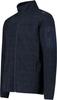 Куртка мужская CMP Fleece Jacquard-Knit-Tech Jacket (38H2237) Herren-Fleece Jacquard-Knit-Tech mit Rautenmuster b.blue / antracite