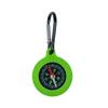 Silicone Carabiner Compass with Hanging Buckle for Outdoor Use (Customizable Logo)
