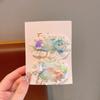 Spring And Summer Starfish Shell Lace Hairpin Children'S Sweet Broken Hair Bb Clip Baby Hair Accessories Hairpin Side Bangs Clip