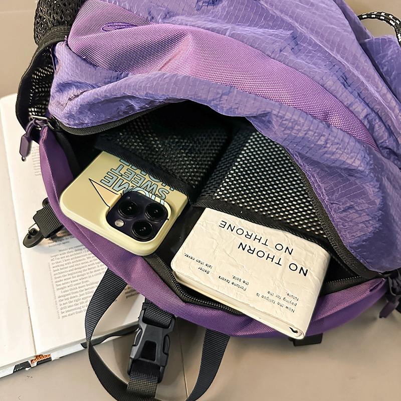 Outdoor Sports Mountaineering Bag Men's Travel Crossbody Bag Women's Chest Bag Multifunctional Waist Bag