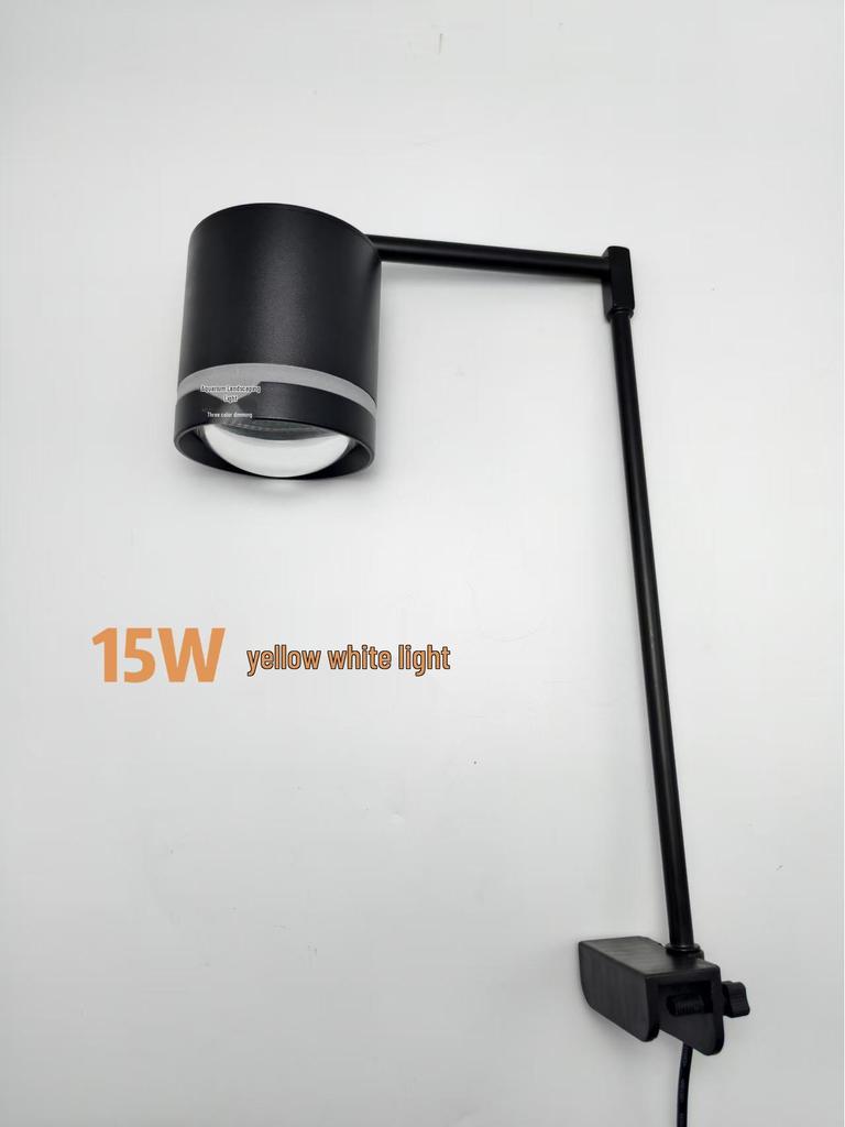 Spot LED Full Spectrum per Piante d'Acquario: Lente COB ad Alta Luminosità e a Colore Variabile con Potenziamento della Fioritura Algale