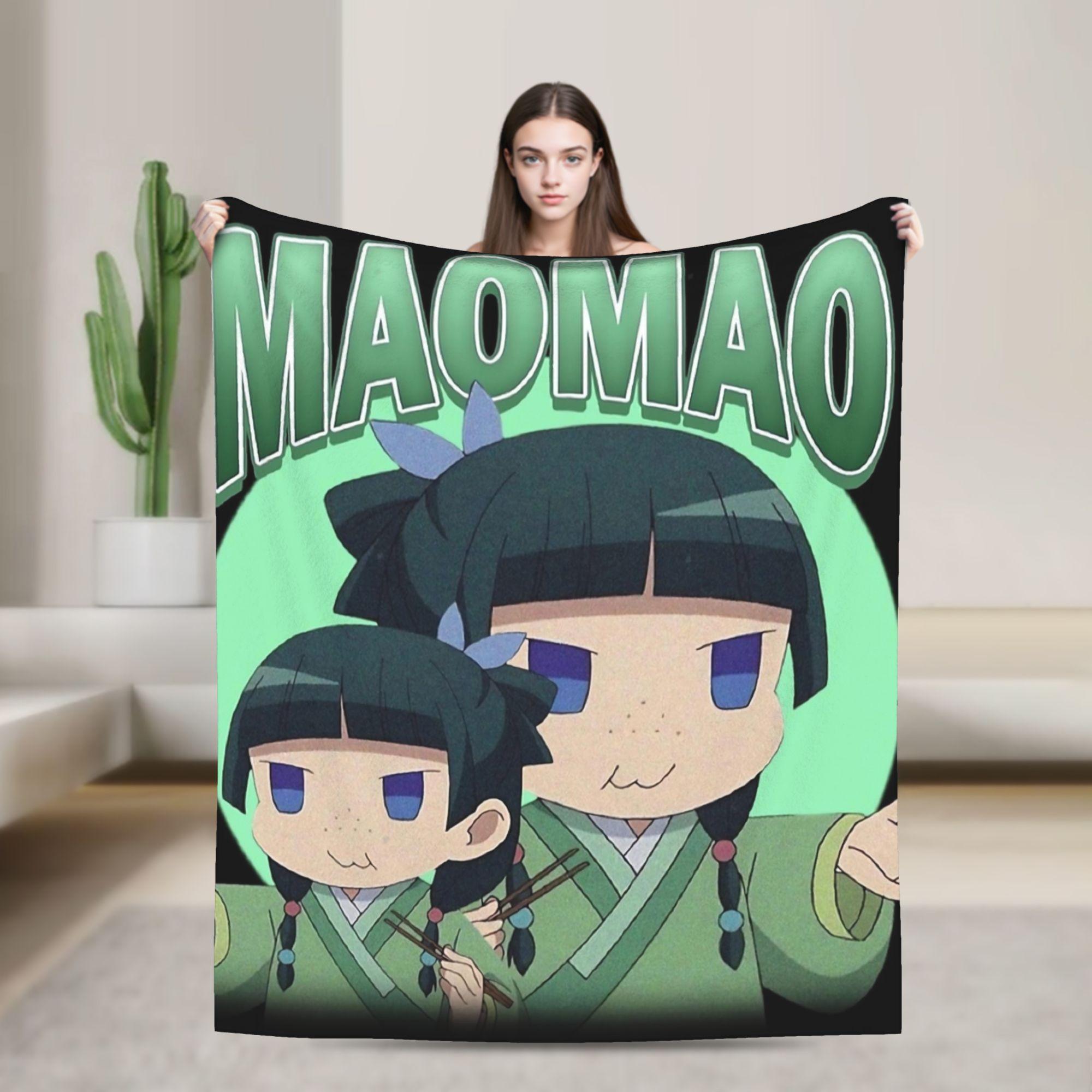 

The Apothecary Diaries Maomao Blanket Quality Super Soft Bedding Throws Winter Girls Boys Couch Bed Funny Bedspread 30x40in