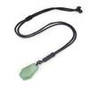 Natural Amethyst Agate Hexahedron Pendant Necklace Rough Stone Gemstone Necklace N615