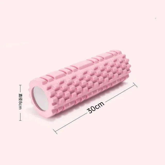 30cm Foam Column Muscle Relaxation Training Pilates Yoga Fitness Massage Foam Roller Grid Trigger Point Therapy Home Exercise