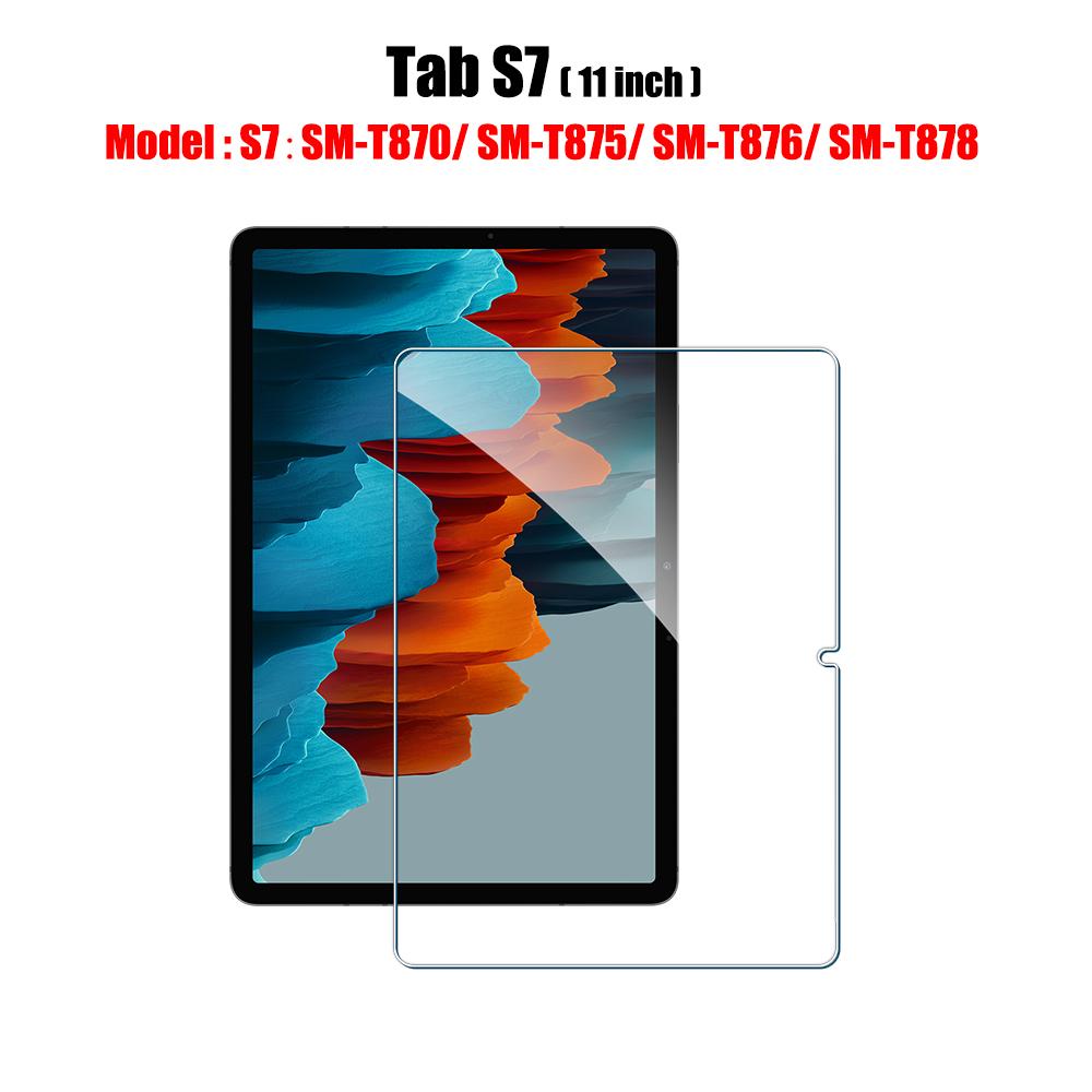 1pcs 9H Tempered Glass Screen Protector For Samsung Galaxy Tab A8 A9 Plus S6 Lite S7 S8 S9 FE Tablet Accessories Protective Film
