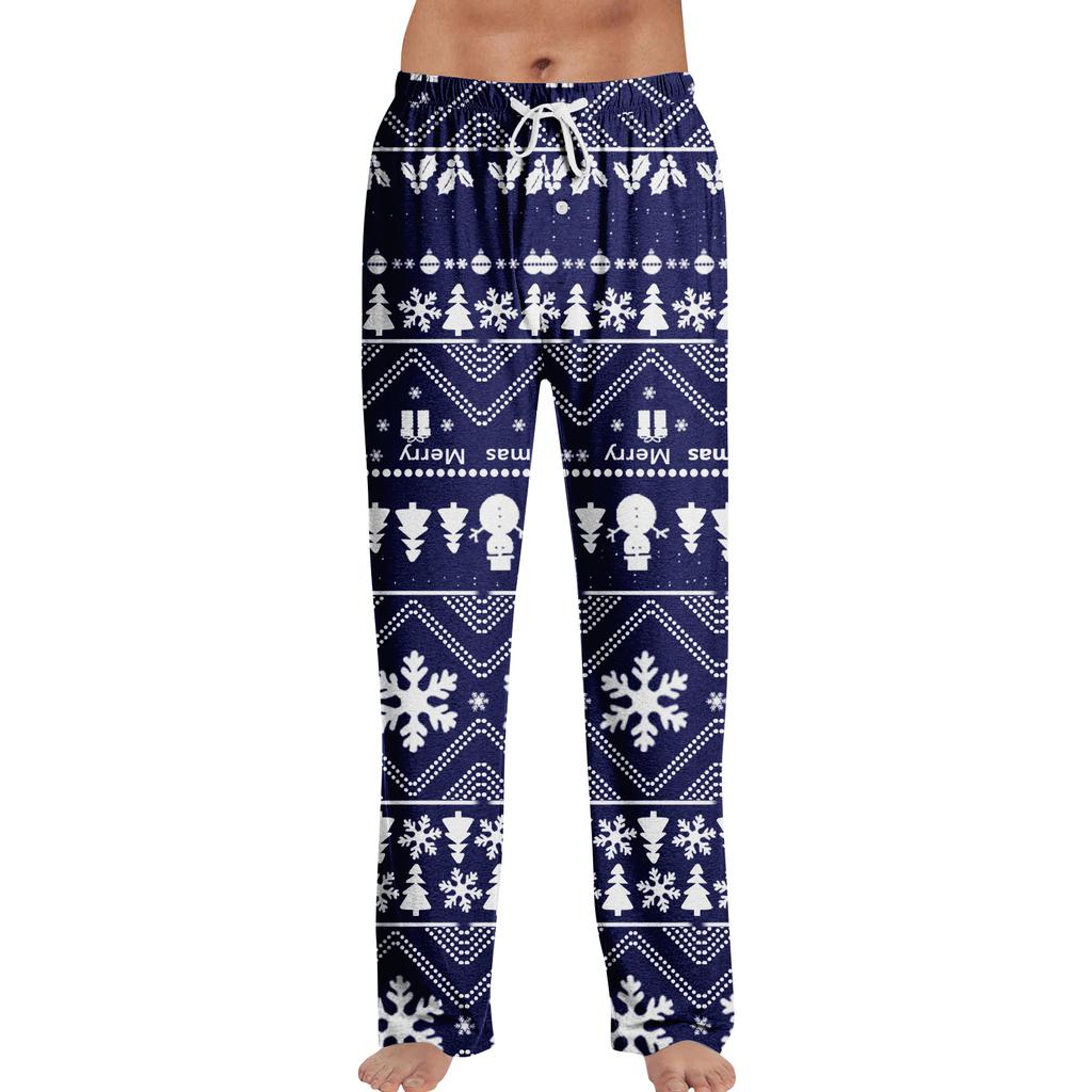 Anime Pajama Pants Sleepwear Casual Drawstring Elastic Waist Pants Comfy Straight Yoga Loose Trousers