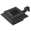 Outdoor Solar Lights 6 Pcs LED Square 12 Cm Black