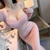 Sensual Hip-Hugging Dress Set - Erotic, Easy-Wear Lingerie for Small Busts