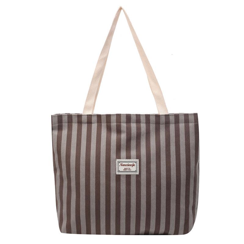 Large Capacity Bag for Women New Fashion Commuter Tote Bag for Women Ins High School Students In Class Student Cram Bag
