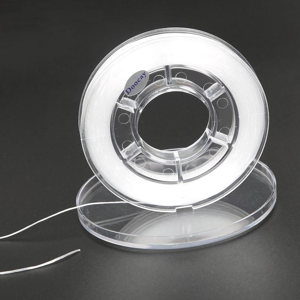 Fil Élastique 40 Mètres Cristal Transparent Cordon de Perles Fil Fil Fabrication Bracelet DIY