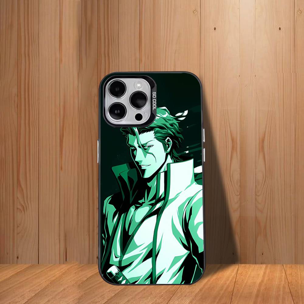 

Hot A-Aizen Sousuke-ES Phone Case For iPhone 17,16,15,14,13,12,11,Mini,Pro,SE,MAX White Matte Shockproof Cover iPhone14PRO