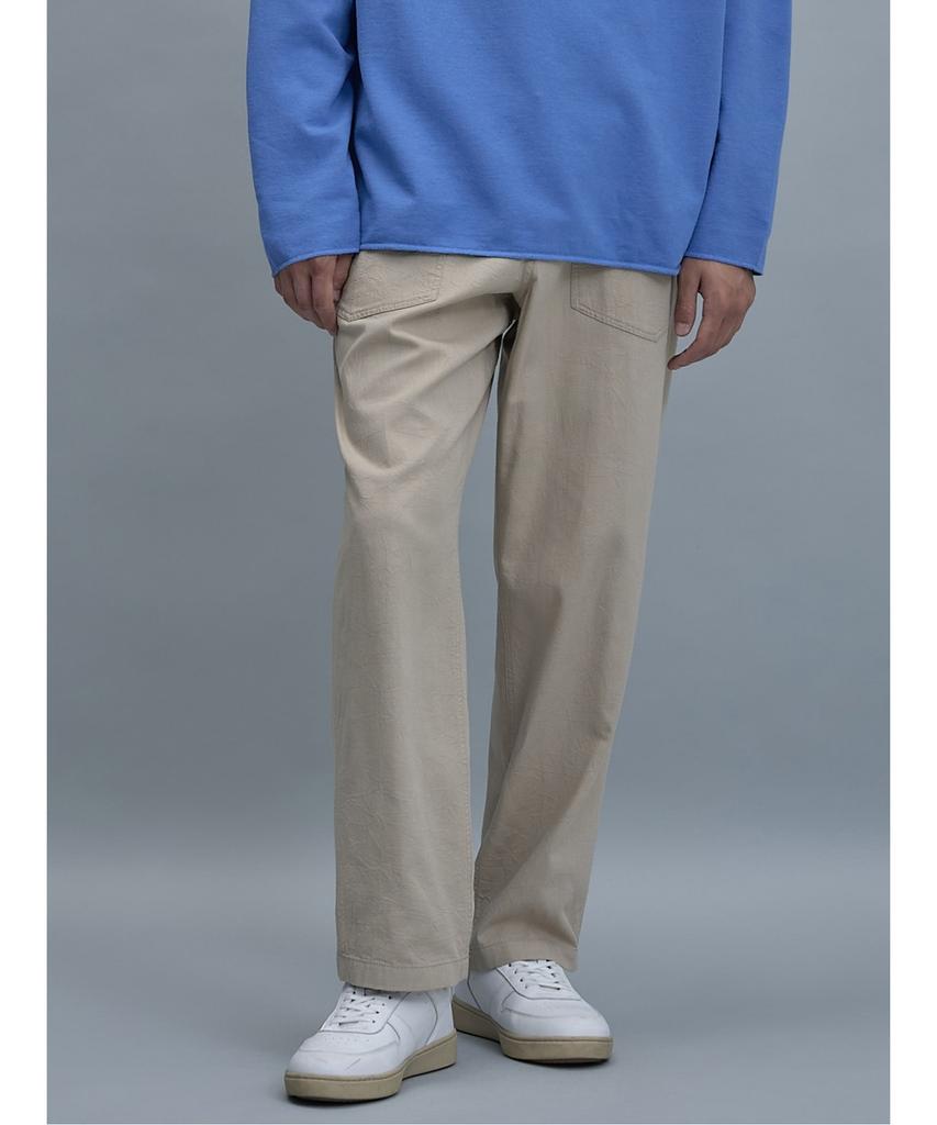 SHIFT.G Semi Wide Fatigue Pants Beige
