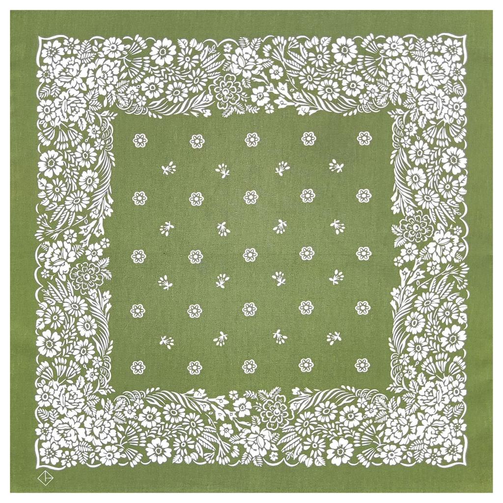 Multiuse Flower Pattern Headscarf for Street Dance Digital Print Head Covering Outdoor Activity Cycling Hiking Headscarf