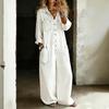 Dames Mode Enkelrijig Off-Shoulder Denim Jumpsuit