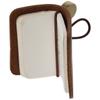 Journal Travelers Notebook mit Ledereinband und Riemen Tasche Tagebuch Miniatur-Notizbuch