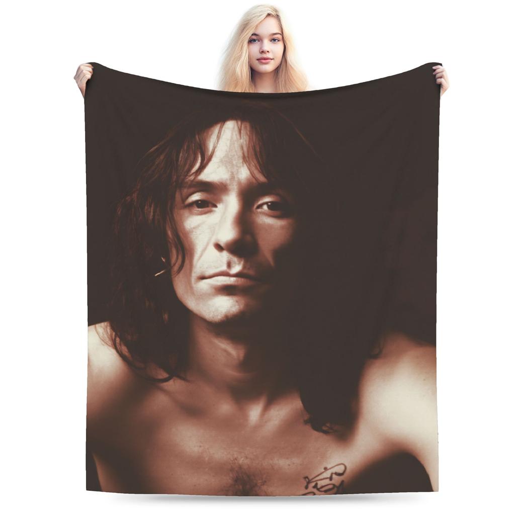 Extremoduro Spanish Rock Band Blanket Quality Soft Bedding Throws Autumn Students Couch Chair Sofa Bed Aesthetic Bedspread