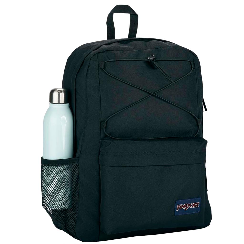 JanSport Flex Pack Rucksack, Unisex schwarzer Rucksack