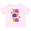 Inktastic Snail Lover Girl Garden Snails Toddler T-Shirt Girls Gardening Cute