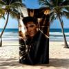 Elvis Beach Towel Super Soft Microfiber Quickdry Fabric Comfortable Lightweight Perfect For Traveling Yoga Camping And Swimming