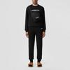 Burberry Knitted Sweatpants Men's Black 80553381