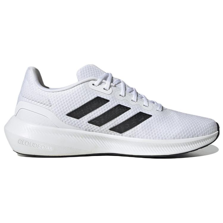 Adidas Runfalcon 3.0 Cloudfoam Low White Black Men Sneakers Cloud-White Core-Black HQ3789