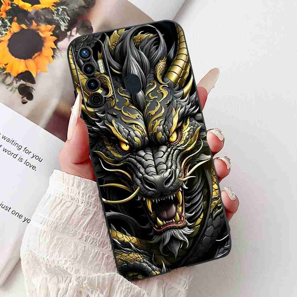 Cute Cat Cover For Tecno Camon 17 Case CG6 CG6j Silicone Soft Protection Shell For Tecno Camon 17 Camon17 Back Cover Casing 6.6"