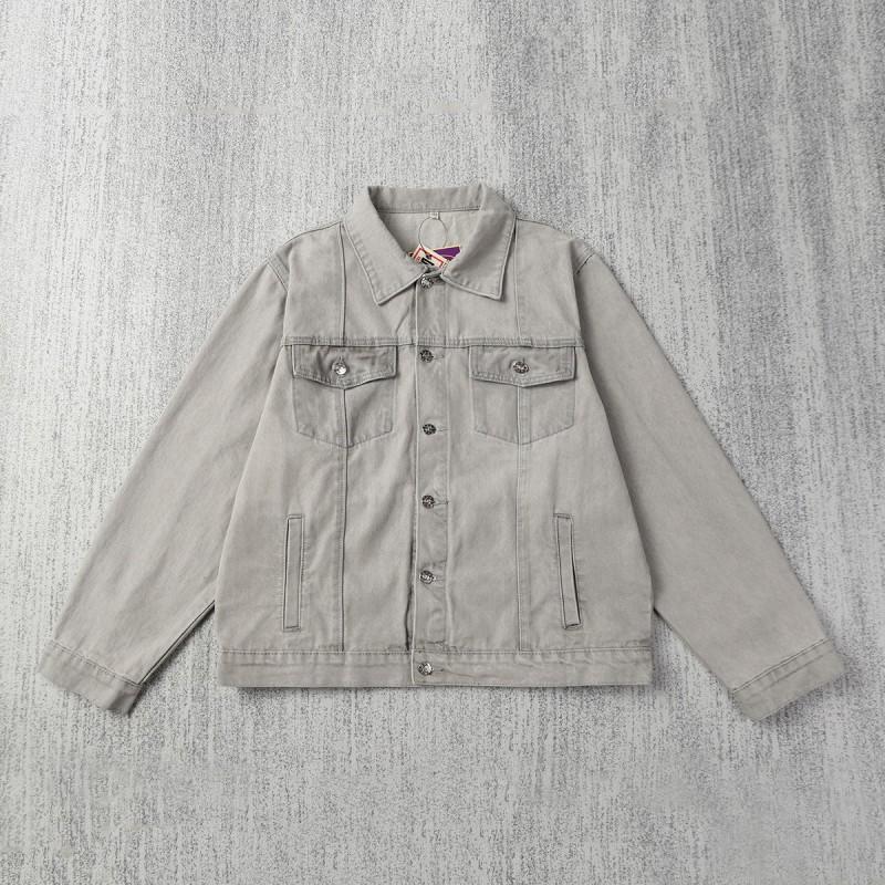 Corteiz Roztrhané Džínové Šortky S Výšivkou Hvězd Vintage Streetwear Rovný Střih Střední Pas Ležérní 5/8 Délka Džíny Pánské