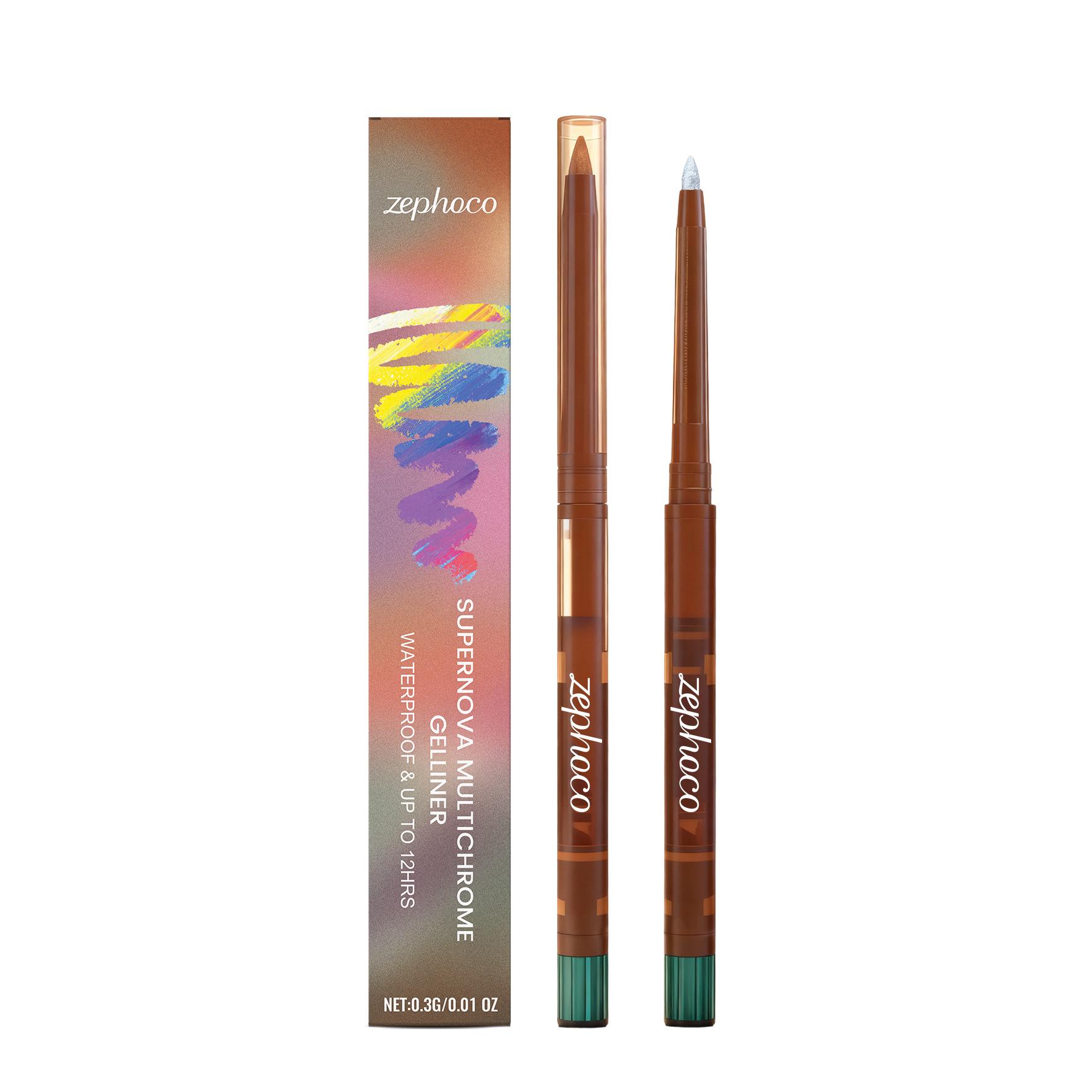 Zephoco Color-Changing Eyeliner #05: Silky Smooth, Long-Lasting, Smudge-Resistant Rich Color.