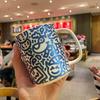 Creative Graffiti Mug Personalized Ceramic Water Cup Coffee Cup Milk Cup Mug Creative Street Graffiti Style