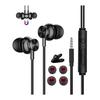 Earphones 3m Wired Earphones with Microphone Magnetic Design Noise Canceling Stereo Earphones Extension Cable In-Ear Headphones 3.5mm Jack Compatible