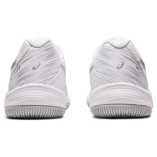 Asics Gel Game 9 Weiß Reinsilber Damen Sneaker 1042A211-100