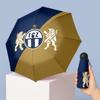 FC Zürich Mini Ombrello Tascabile Pieghevole 5 Pieghe Compatto Leggero Anti UV Protezione Pioggia Sole Ombrello Portatile da Viaggio