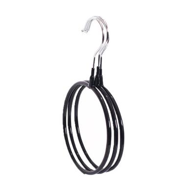 Löcher Ring Halter Haken Schal Wraps Schal Krawatten Lagerung Kleiderbügel Badezimmer Regal