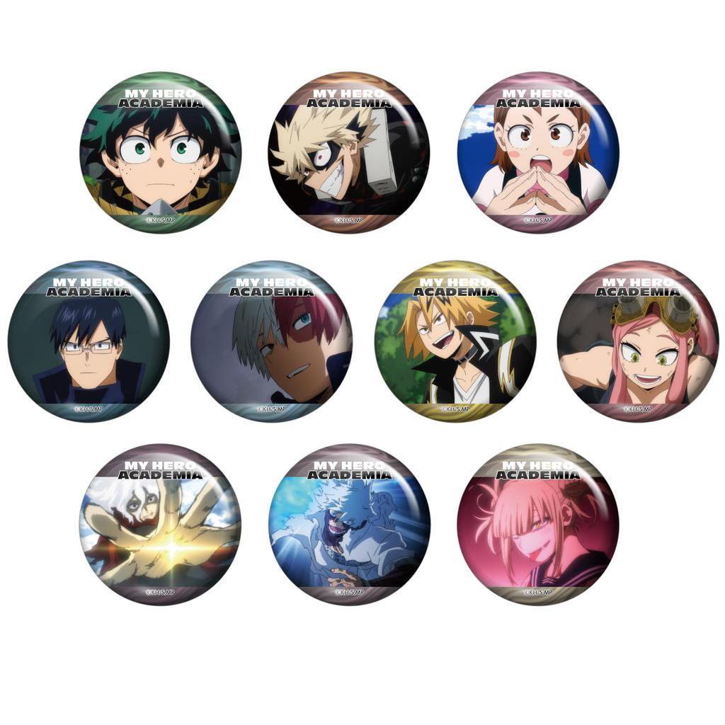 My Hero Academia [Anime Version] Character Badge Collection 10-Piece Box