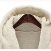 Winter Solid Long Sleeve Jackets 2026 Hooded Loose Plush Coats Large Cardigan Clothes For Women Female Bat Sleeve Clothing 23973