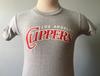 80s Vintage Los Angeles Clippers Armour Hotdogs Hot Dogs NBA Basketball T-Shirt - XS X-SMALL