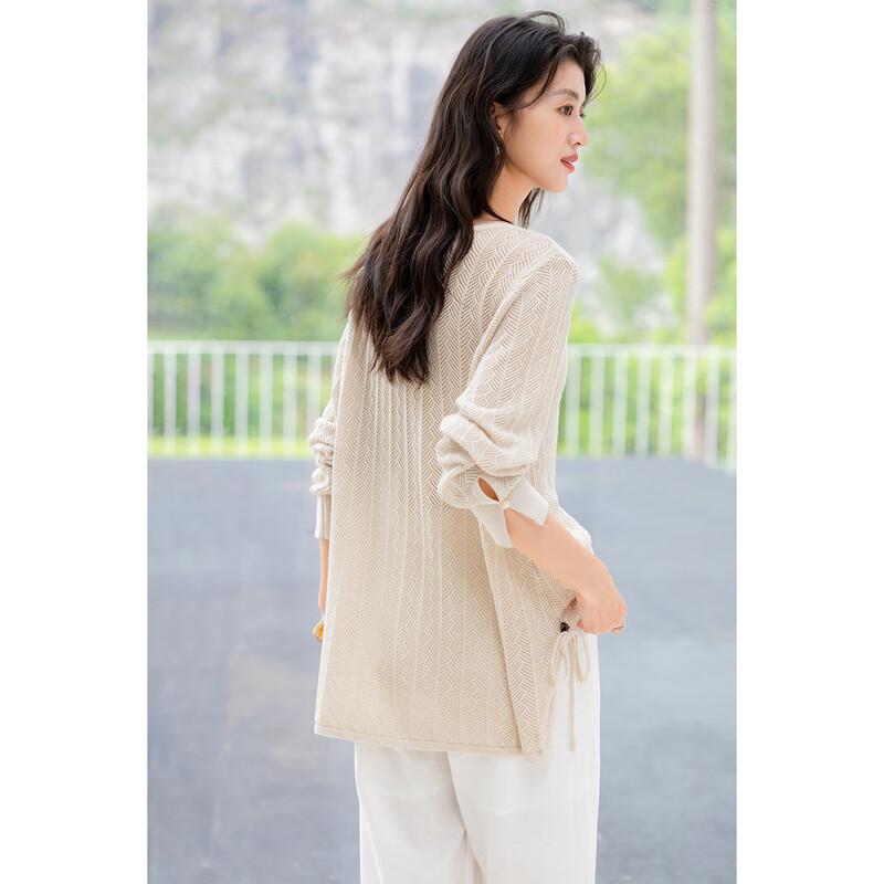 MOKANA Women's Casual Long Sleeve Knit Top