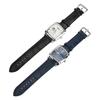 Skeleton Automatic Mechanical Wrist Watch for Men Moon Phase Self Winding Water Resistant PU Leather