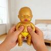 1/2Pcs Babies Stress Relief Toy with Underwear Slow Rising Anxiety Relieving Mini Baby