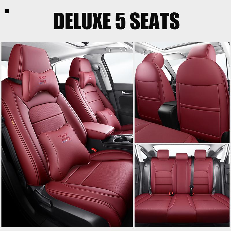 High-Grade Car Seat Covers For Honda Civic 2025-2025 Special Internal Protective Auto Accessories Waterproof Leather-Full Sets