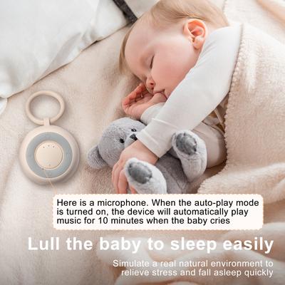 NEW White Noise Machine For Baby 15 Soothing Sound Portable USB Rechargeable Timed Shutdown Sleep Machine Baby Night Light Timer
