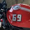 1pc Motorcycle 0-9 Number Styling Decorative Sticker Motorcycle Body Racing Badge Decal Universal Motorbike Decor Accessories