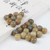Natural Bodhi Root Loose Barrel Beads, 13*14MM, 108 Handmade DIY Bracelet Accessories.