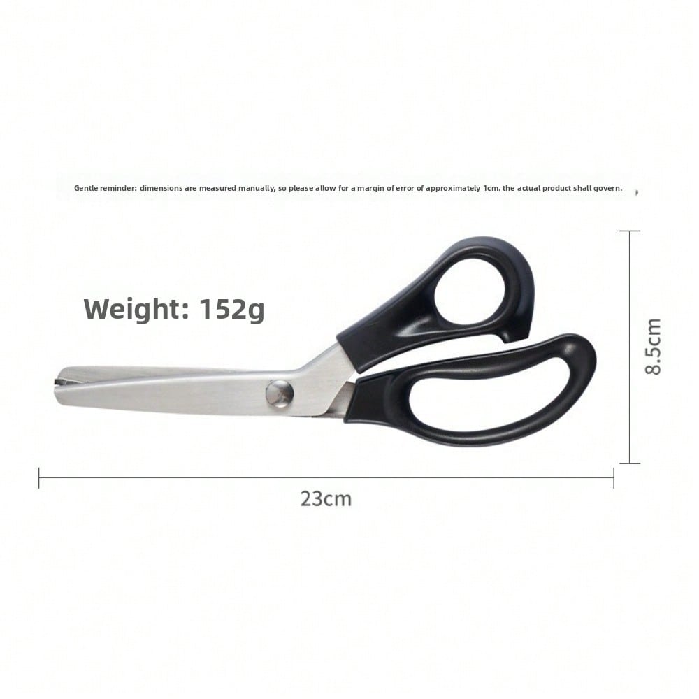 Stainless Steel Tooth Cloth Scissors Triangular Scissors Serrated Scissors Lace Scissors Arc Wave Scissors Tailor Scissors